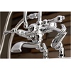 image:imageKingston Brass AE652T1 Auqa Vintage 7inch Adjustable Clawfoot Tub Faucet with Hand Shower Polished ChromePolished Chrome