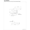 image:imageKingston Brass CC12001K 58Inch OD X 34Inch Hose Thread QuarterTurn Angle Stop Valve with Flange Polished Chrome