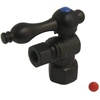 image:imageKingston Brass CC43101 Quarter Turn Valve 12 FIP X 38 OD Compression Polished ChromeOil Rubbed Bronze