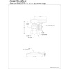 image:imageKingston Brass CC44105DLK 12Inch FIP X 12Inch or 716Inch OD Slip Joint QuarterTurn Angle Stop Valve with Flange Oil Rubbed Bronze