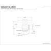 image:imageKingston Brass CC54408DX Concord 58 x 12 OD Comp Quarter Turn Angle Stop Valve Brushed NickelPolished Chrome