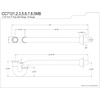 image:imageKingston Brass CC7126 112 PTrap with Bell Flange 24 Length 18 Gauge Polished NickelOil Rubbed Bronze