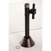 image:imageKingston Brass CC83255DX Concord 12 Sweat x 38 OD Comp Straight Shut Off Valve with 5 Extension Oil Rubbed BronzeOil Rubbed Bronze