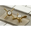 image:imageKingston Brass CCK246K7 Essex Freestanding Clawfoot Tub Faucet Package with Supply Line Brushed BrassBrushed Brass