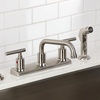 image:imageKingston Brass FB2135CML Manhattan 8 Centerset Kitchen Faucet Oil Rubbed BronzeBrushed Nickel