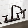 image:imageKingston Brass FB2135CML Manhattan 8 Centerset Kitchen Faucet Oil Rubbed BronzeOil Rubbed Bronze