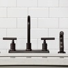 image:imageKingston Brass FB2135CML Manhattan 8 Centerset Kitchen Faucet Oil Rubbed BronzeOil Rubbed Bronze