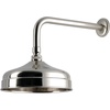 image:imageKingston Brass K124K35 Trimscape 8 Round Raindrop Brass Shower Head with 12 Shower Arm Oil Rubbed BronzeBrushed Nickel
