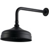 image:imageKingston Brass K124K35 Trimscape 8 Round Raindrop Brass Shower Head with 12 Shower Arm Oil Rubbed BronzeMatte Black