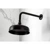 image:imageKingston Brass K124K35 Trimscape 8 Round Raindrop Brass Shower Head with 12 Shower Arm Oil Rubbed BronzeOil Rubbed Bronze