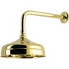 image:imageKingston Brass K124K35 Trimscape 8 Round Raindrop Brass Shower Head with 12 Shower Arm Oil Rubbed BronzePolished Brass