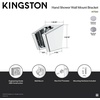 image:imageKingston Brass K175A1 Designer Trimscape Showerscape Handheld Shower Wall Mount Bracket Polished ChromePolished Chrome