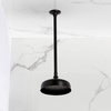 image:imageKingston Brass K324K23 Trimscape 8 Round Brass Shower Head with 17 Ceiling Mounted Shower Arm Antique BrassOil Rubbed Bronze