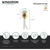 image:imageKingston Brass K511PB Heritage Dishwasher Air Gap Polished BrassPolished Brass