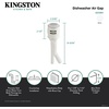 image:imageKingston Brass K511WH Heritage Dishwasher Air Gap White