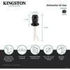 image:imageKingston Brass KA831MB Trimscape Dishwasher Air Gap Matte Black