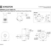 image:imageKingston Brass KB6692NDLSO NuvoFusion SingleHandle Pressure Balanced Shower Faucet Polished BrassBrushed Nickel