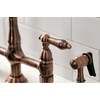 image:imageKingston Brass KS127ALBSAC Heritage Bridge Kitchen Faucet Antique Copper 1388 x 856 x 1313Antique Copper