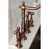 image:imageKingston Brass KS127ALBSAC Heritage Bridge Kitchen Faucet Antique Copper 1388 x 856 x 1313Antique Copper
