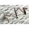 image:imageKingston Brass KS2102BAL Heirloom TwoHandle Pot Filler in Polished BrassBrushed Nickel
