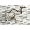 image:imageKingston Brass KS2102BAL Heirloom TwoHandle Pot Filler in Polished BrassBrushed Nickel