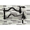 image:imageKingston Brass KS2102BAL Heirloom TwoHandle Pot Filler in Polished BrassMatte Black