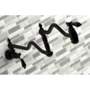 image:imageKingston Brass KS2102BAL Heirloom TwoHandle Pot Filler in Polished BrassMatte Black