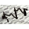 image:imageKingston Brass KS2102BAL Heirloom TwoHandle Pot Filler in Polished BrassOil Rubbed Bronze