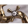image:imageKingston Brass KS267SN Kingston Clawfoot Tub Faucet with Hand Shower Brushed NickelAntique Brass