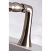image:imageKingston Brass KS268PB Kingston Clawfoot Tub Faucet with Hand Shower Polished BrassBrushed Nickel