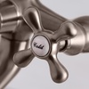 image:imageKingston Brass KS268PB Kingston Clawfoot Tub Faucet with Hand Shower Polished BrassBrushed Nickel