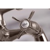 image:imageKingston Brass KS288SN ESSEX 7 Centers Deck Mount Clawfoot Tub Filler with Hand Shower 7 Spread Brushed NickelBrushed Nickel
