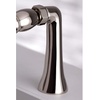 image:imageKingston Brass KS288SN ESSEX 7 Centers Deck Mount Clawfoot Tub Filler with Hand Shower 7 Spread Brushed NickelPolished Nickel