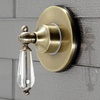image:imageKingston Brass KS3033WLL 3Way Diverter Valve with Trim Kit Antique BrassAntique Brass