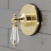 image:imageKingston Brass KS3033WLL 3Way Diverter Valve with Trim Kit Antique BrassBrushed Brass
