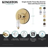 image:imageKingston Brass KS3033WLL 3Way Diverter Valve with Trim Kit Antique BrassBrushed Nickel