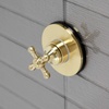 image:imageKingston Brass KS3036BX 3Way Diverter Valve with Trim Kit Polished NickelBrushed Brass