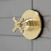 image:imageKingston Brass KS3036BX 3Way Diverter Valve with Trim Kit Polished NickelBrushed Brass