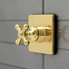 image:imageKingston Brass KS3047AX 3Way Diverter Valve with Trim Kit Brushed Brass