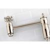 image:imageKingston Brass KS3101AX Pot Filler Metal Cross Handle Polished Chrome 818Inch Spout HeightPolished Nickel