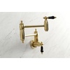 image:imageKingston Brass KS3108PKL Duchess Wall Mount Pot Filler Brushed NickelBrushed Brass