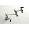 image:imageKingston Brass KS3108PKL Duchess Wall Mount Pot Filler Brushed NickelBrushed Nickel