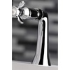 image:imageKingston Brass KS3235BEX Essex 7Inch Center Deck Mount Clawfoot Tub Faucet Oil Rubbed BronzePolished Chrome