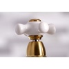 image:imageKingston Brass KS3277PXBS Restoration 8Inch Bridge Kitchen Faucet with Sprayer Brushed BrassBrushed Brass