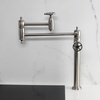 image:imageKingston Brass KS3700CG Fuller Deck Mount Pot Filler Faucet Matte BlackBrushed Nickel