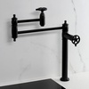 image:imageKingston Brass KS3700CG Fuller Deck Mount Pot Filler Faucet Matte BlackMatte Black