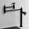 image:imageKingston Brass KS3700CG Fuller Deck Mount Pot Filler Faucet Matte BlackOil Rubbed Bronze