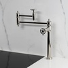 image:imageKingston Brass KS3700CG Fuller Deck Mount Pot Filler Faucet Matte BlackPolished Nickel