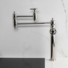 image:imageKingston Brass KS3700CG Fuller Deck Mount Pot Filler Faucet Matte BlackPolished Nickel