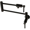 image:imageKingston Brass KS4105DX Concord Wall Mount Pot Filler Oil Rubbed BronzeOil Rubbed Bronze